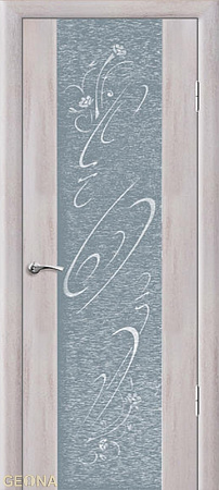 Люкс 1 с рисунком и стразами